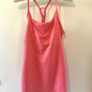 Fabletics Pink Racerback Tank